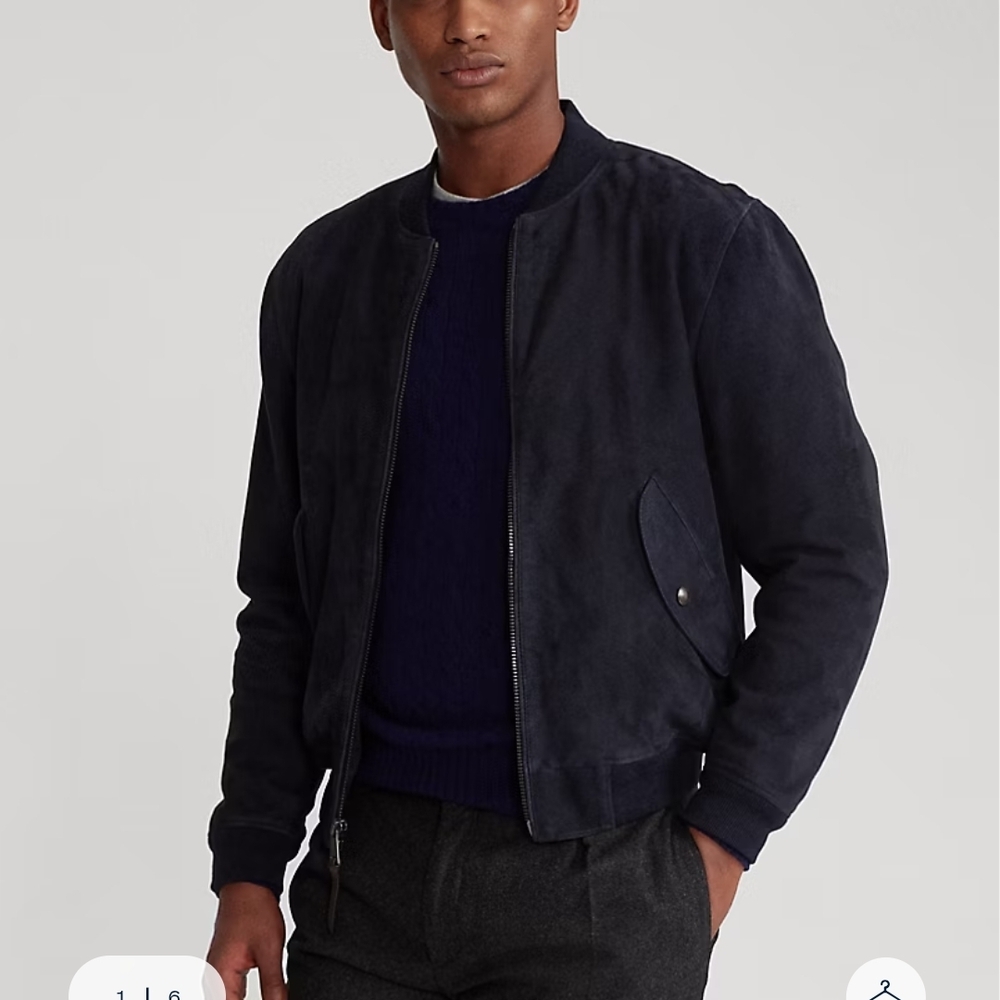 Polo Ralph Lauren Navy Bomber Jacket